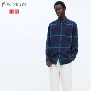 JW Anderson X Uniqlo Flannel Button Down Shirt